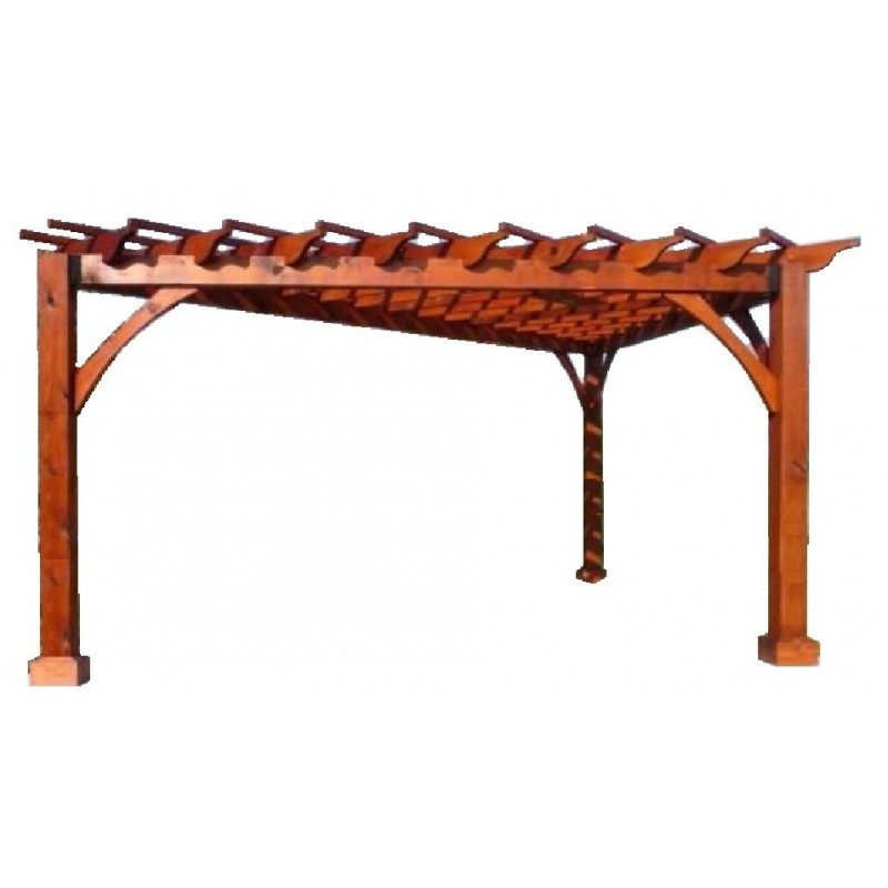 Terasz beépítés pergola rendszer (Challenger)