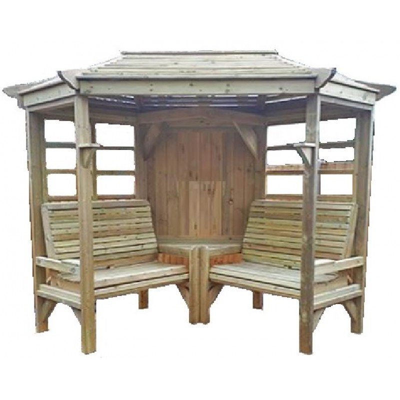 Sarok beülős pergola rendszer (Eden)