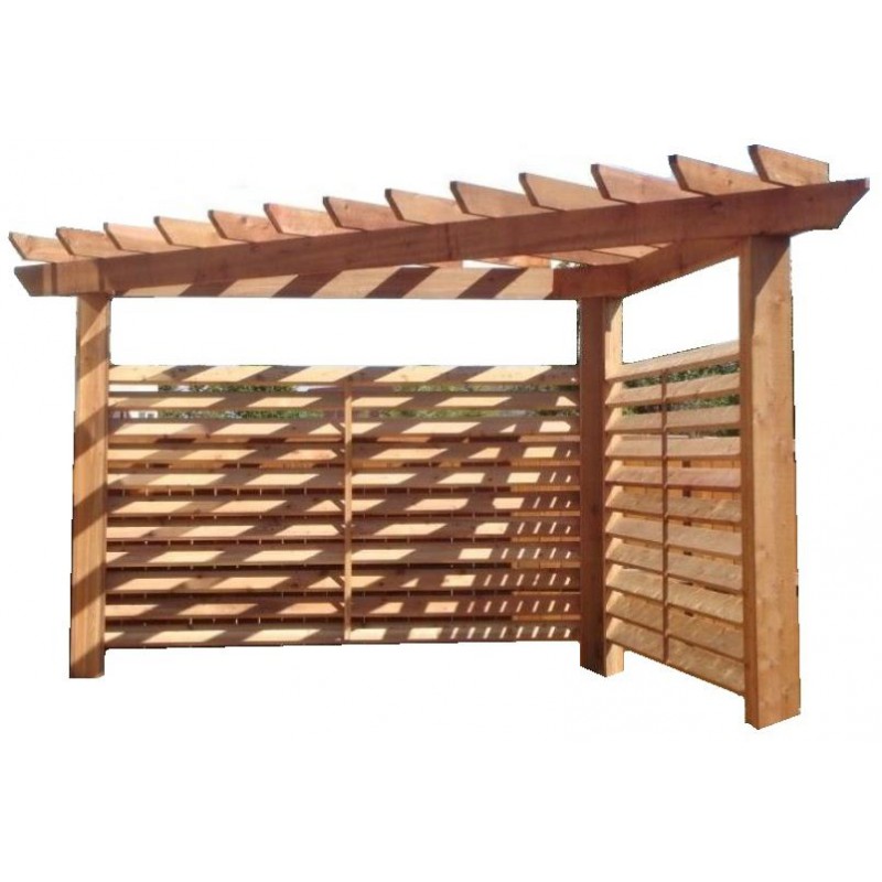 Terasz beépítés pergola rendszer (Ducan)