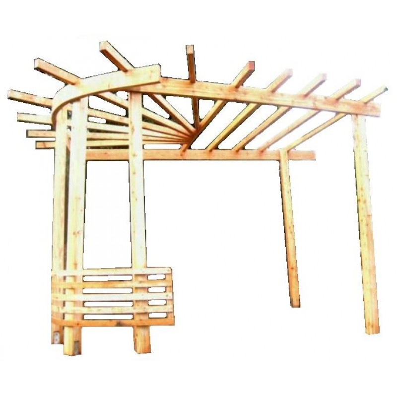 Terasz beépítés pergola rendszer (Nebula)