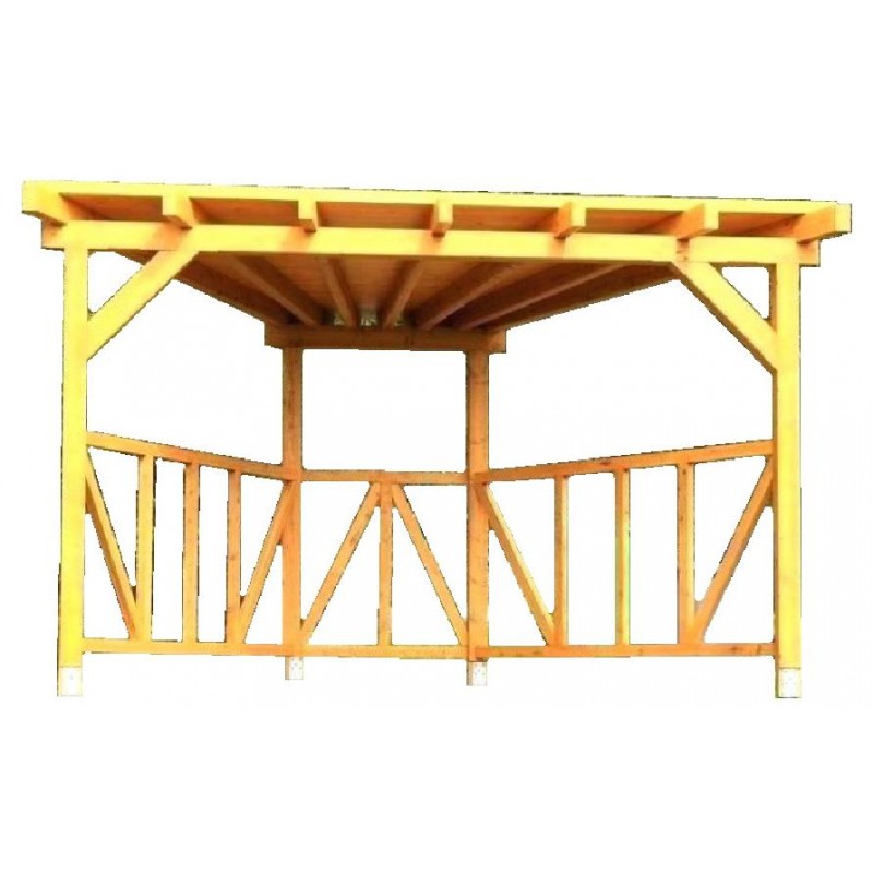 Terasz beépítés pergola rendszer (Pointer)