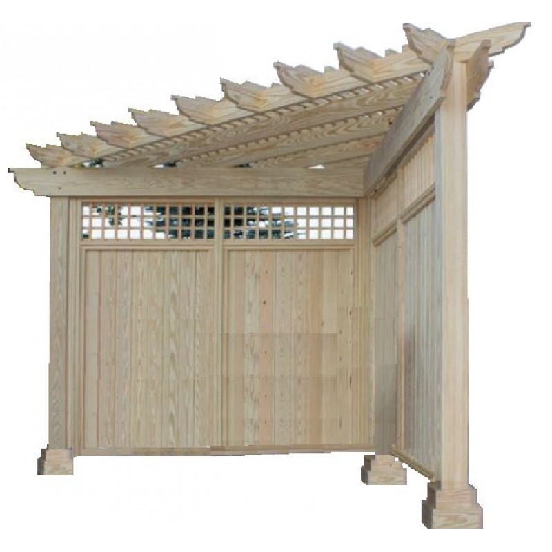 Terasz beépítés pergola rendszer (Sierra)