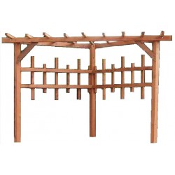 Terasz beépítés pergola rendszer (Triangle) GRILLEZÉS ÉPÍTMÉNYEI, SZALETLIK ÉS FILAGÓRIÁK.