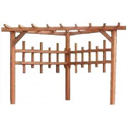 Terasz beépítés pergola rendszer (Triangle) GRILLEZÉS ÉPÍTMÉNYEI, SZALETLIK ÉS FILAGÓRIÁK.