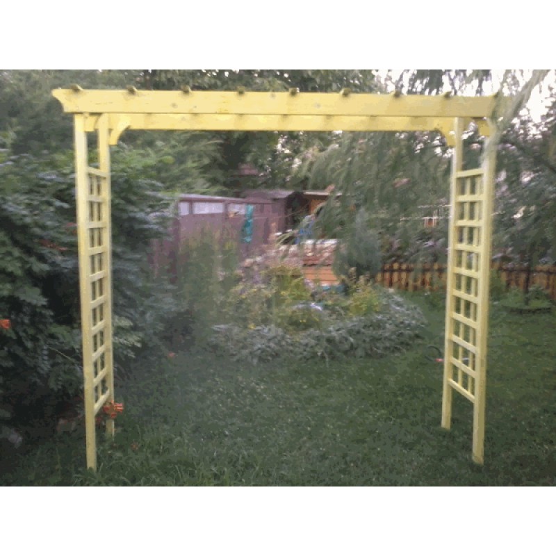 Simple Gate Pergola