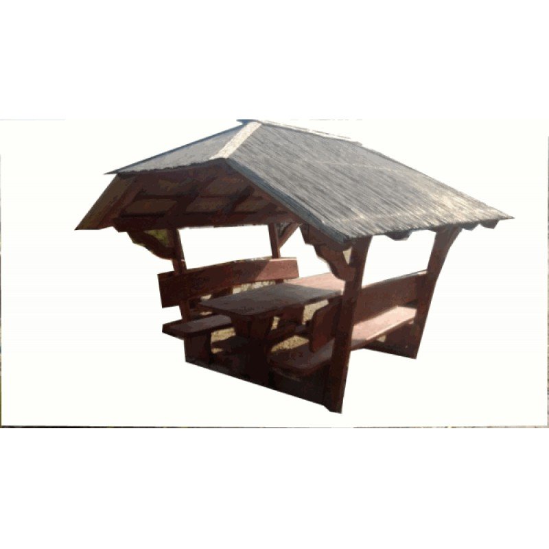 Kerti kiülő szaletli akác és hársfából (Burma)