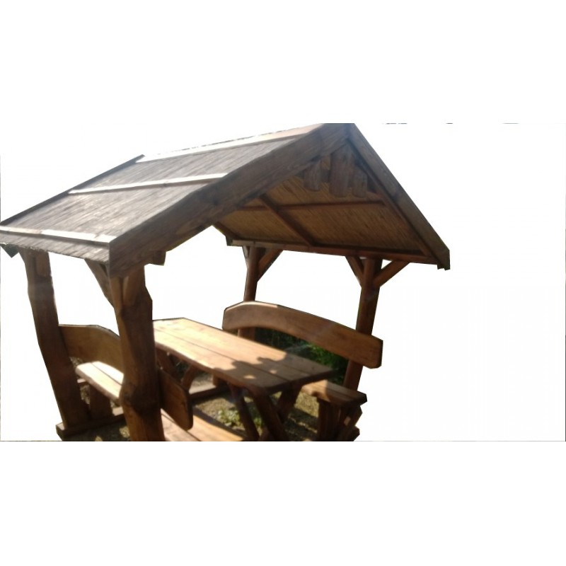 Kerti kiülő szaletli akác és hársfából (Ottava)