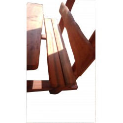 Kerti kiülő szaletli akác és hársfából (Ottava)