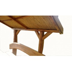 Kerti kiülő szaletli akác és hársfából (Ottava)