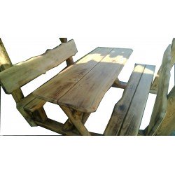 Kerti kiülő szaletli akác és hársfából (Róma) GRILLEZÉS ÉPÍTMÉNYEI, SZALETLIK ÉS FILAGÓRIÁK.