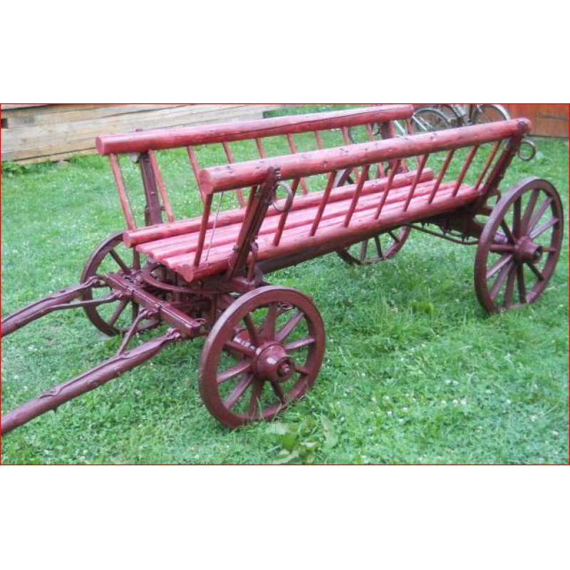 Erdélyi hordó lajtorjás szekér