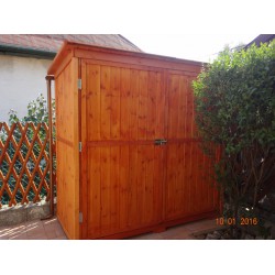 Kerti szerszám tároló faház lucfenyőfából (KSZT-5)