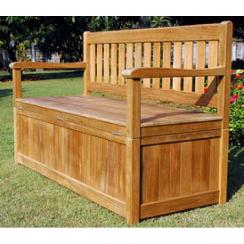 Kerti szerszám tároló pados láda vörösfenyőfából (KSZT-6)