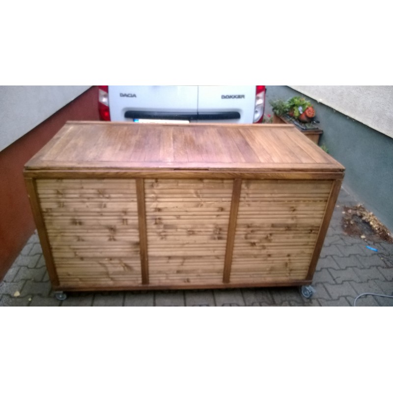 Kültéri tároló fa láda (KTL-3)
