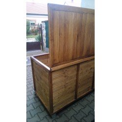 Kültéri tároló fa láda (KTL-3)
