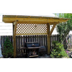 Grill pergola rendszer [Selecta] Grill teraszokra pergolák