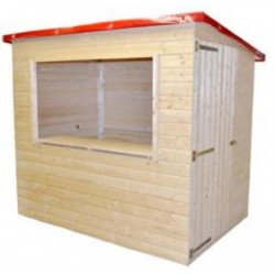 Fa kiárusító stand (MIRABELL) FAHÁZAK ÉS KIÁRUSÍTÓ STANDOK