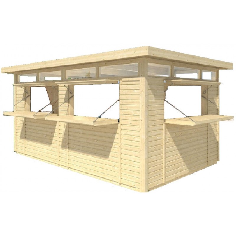 Fa kiárusító stand (SAPHIRE)