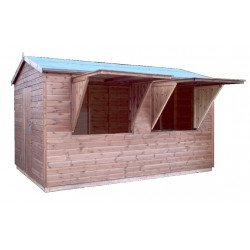 Fa kiárusító stand (TAURUS) FAHÁZAK ÉS KIÁRUSÍTÓ STANDOK