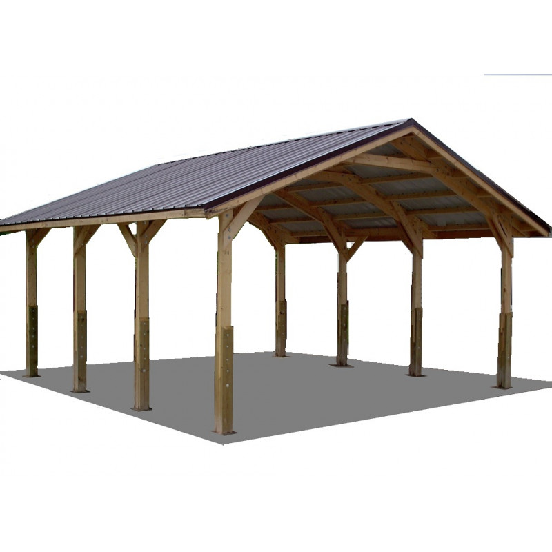 Autó beálló fedett szaletli  (SAXO)