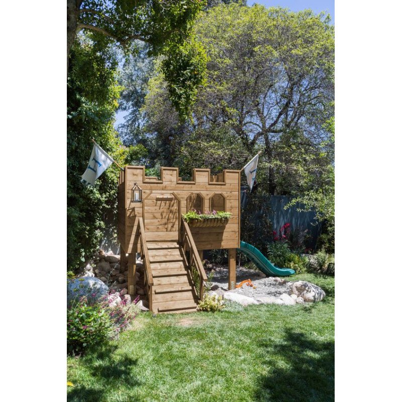 Fa játszó vár, kültérre,  (FJV - 1)