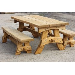 Rönkfa piknik pad (RFP - 4) ÜLŐ BÚTOROK KERTBE ÉS MEDENCÉHEZ.