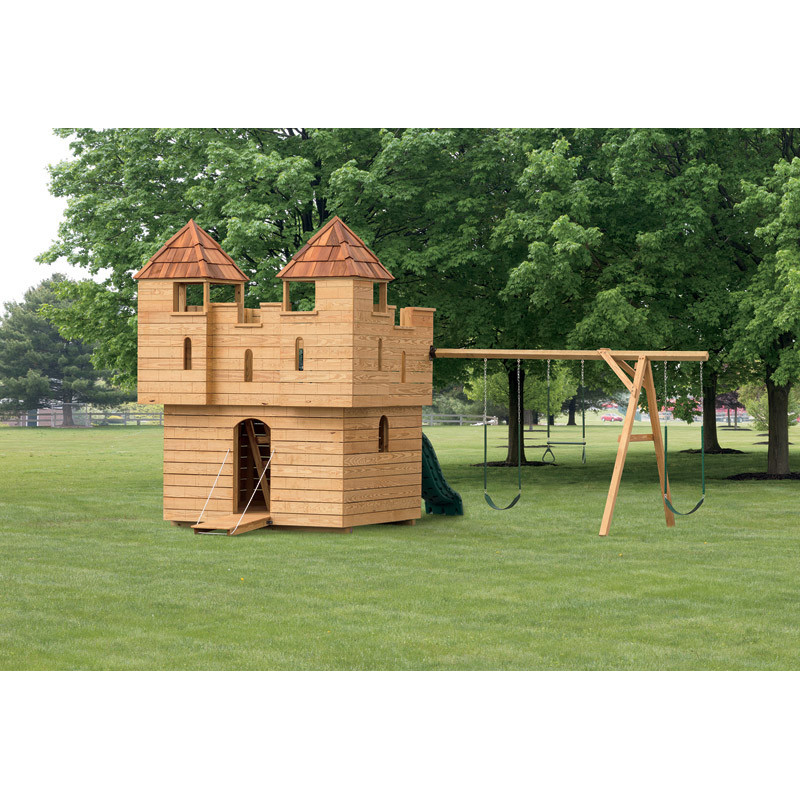 Fa játszó vár kültérre. (FJV - 2)